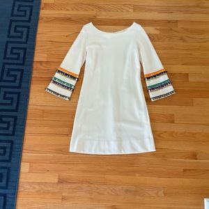 CK Bradley White knit dress
